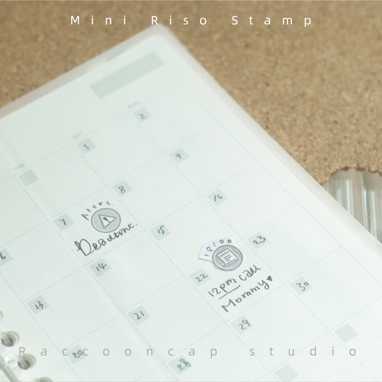 Mini Riso Basic Stamps . Screen-printing Stamp