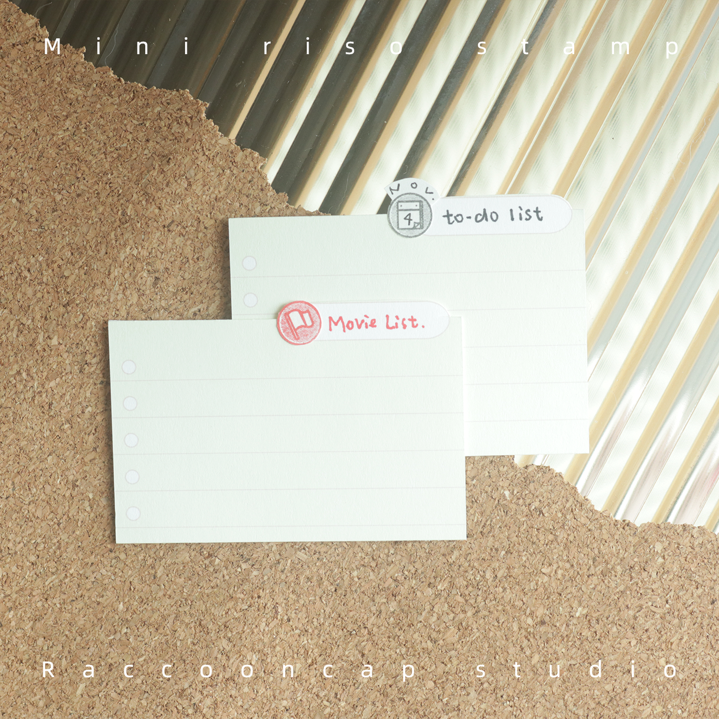 Mini Riso Basic Stamps . Screen-printing Stamp