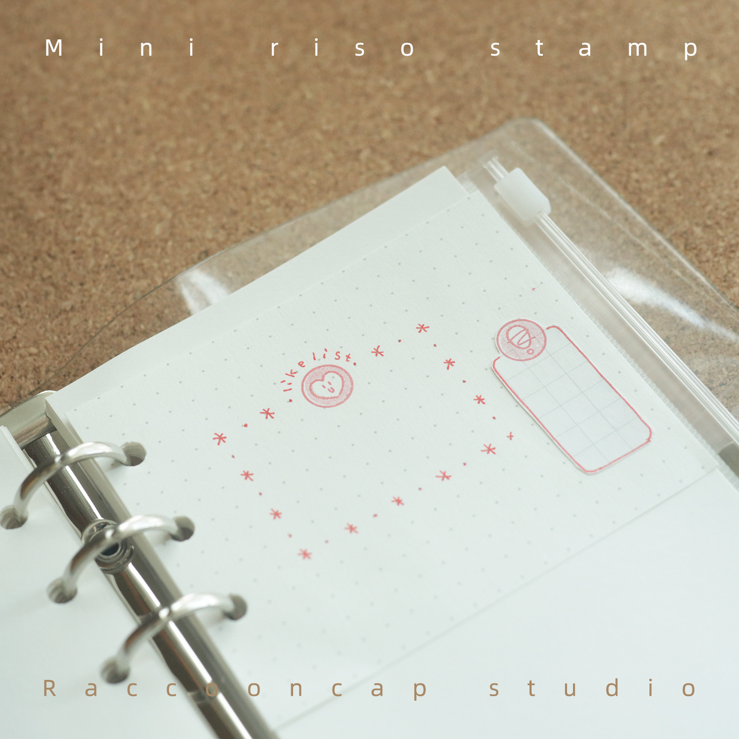 Mini Riso Basic Stamps . Screen-printing Stamp