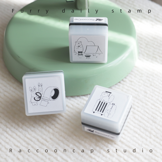 Furry Daily Animals Stamps