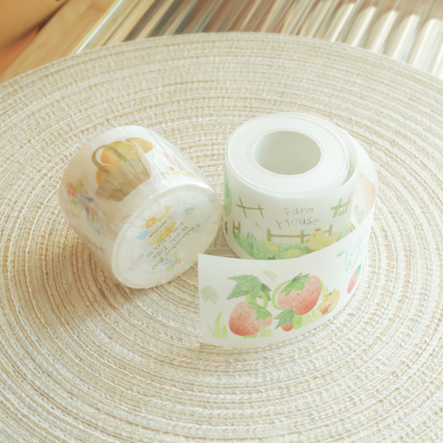 Embroidery Animal Forest Washi Tape
