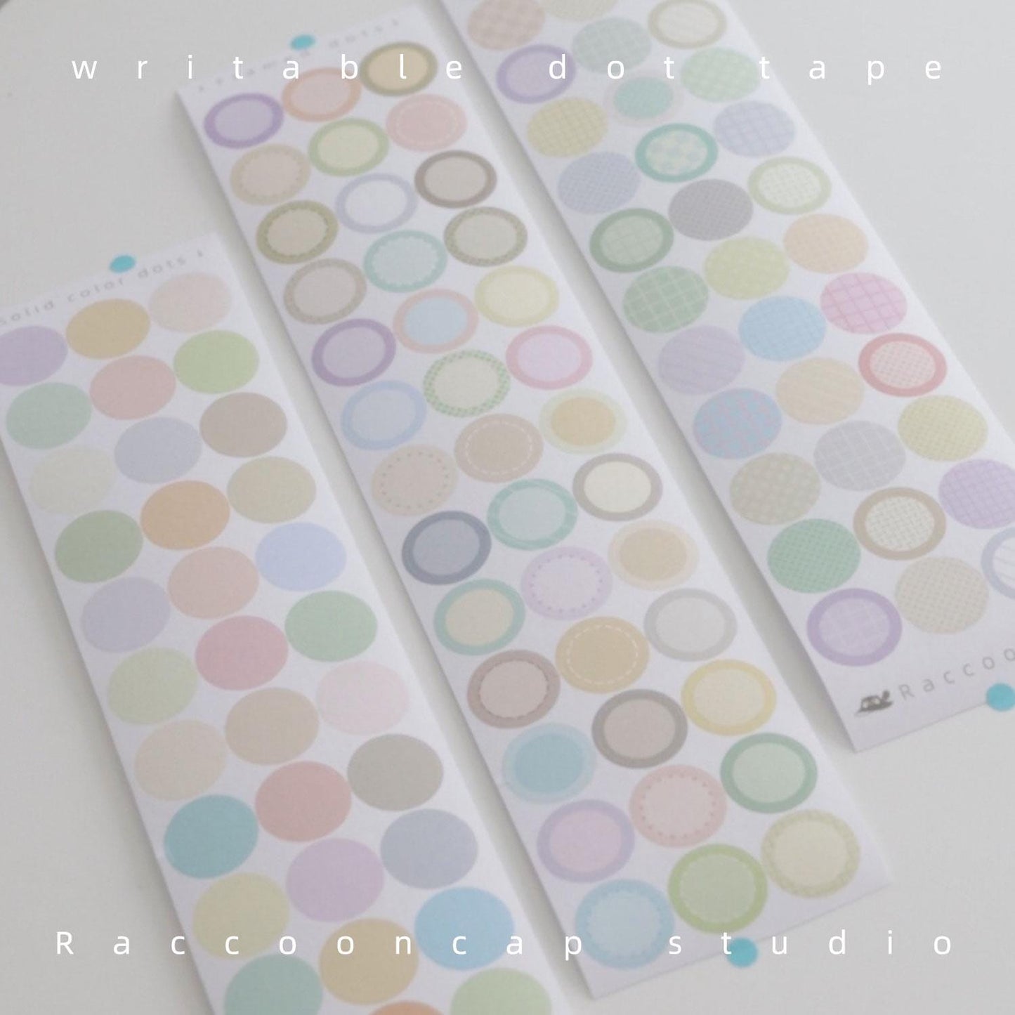 Printable / Writable Dot Sticker Roll ( Specially designed for small-sized Stamps )