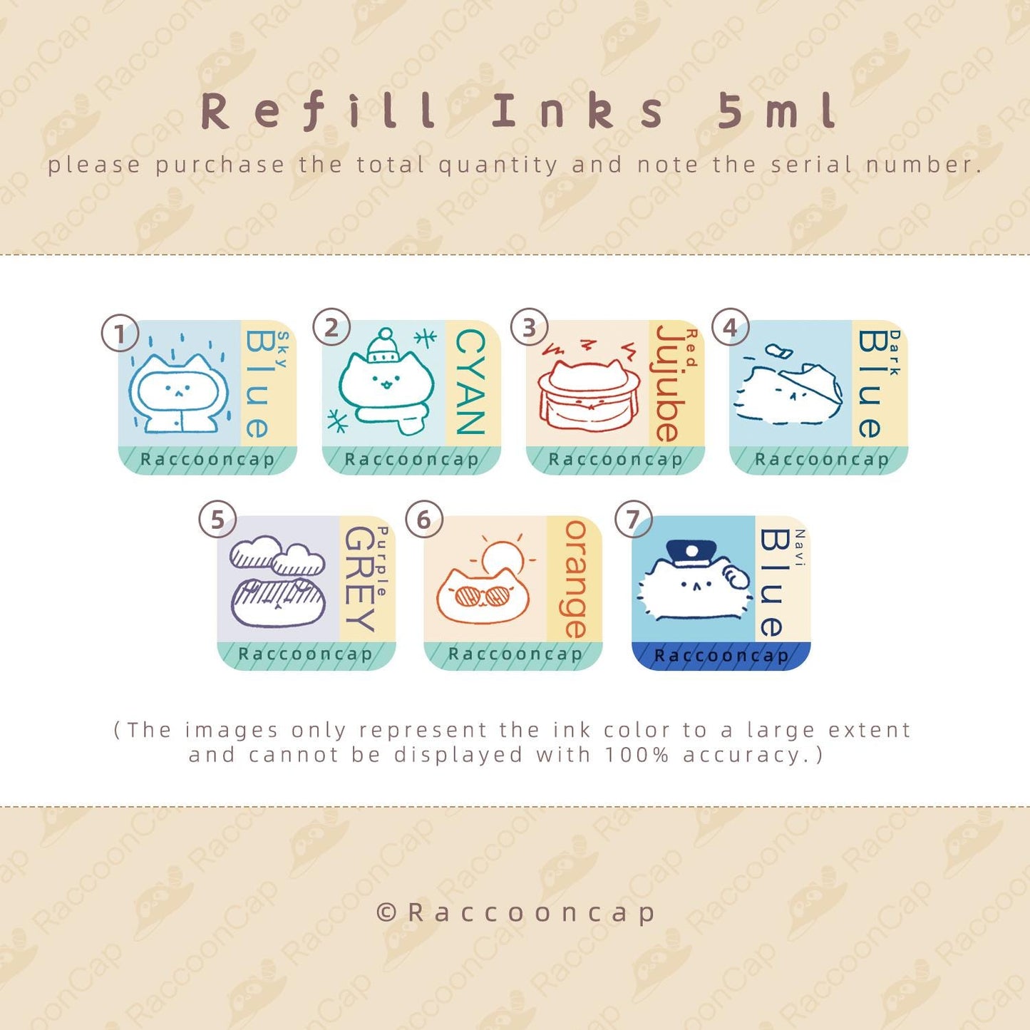 Kitty Weatherman / Kitty Policeman Six-In-One Stamps