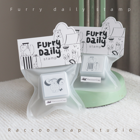 Furry Daily Animals Stamps