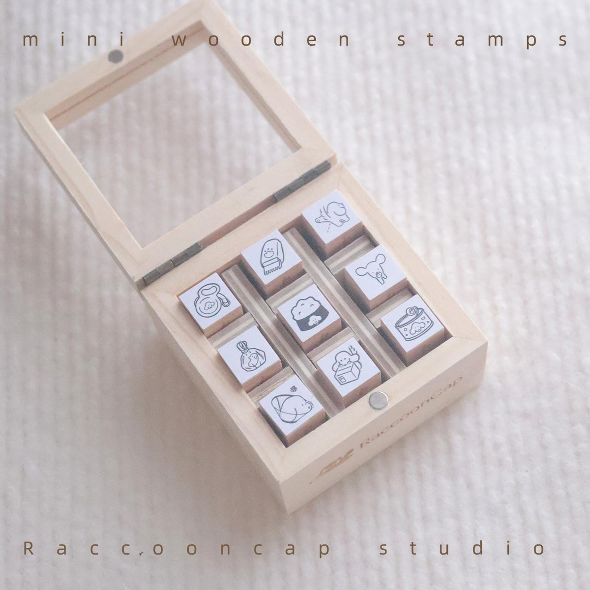 Dog Daily Life Stamp Wooden Rubber Stamps Puppy Stamps