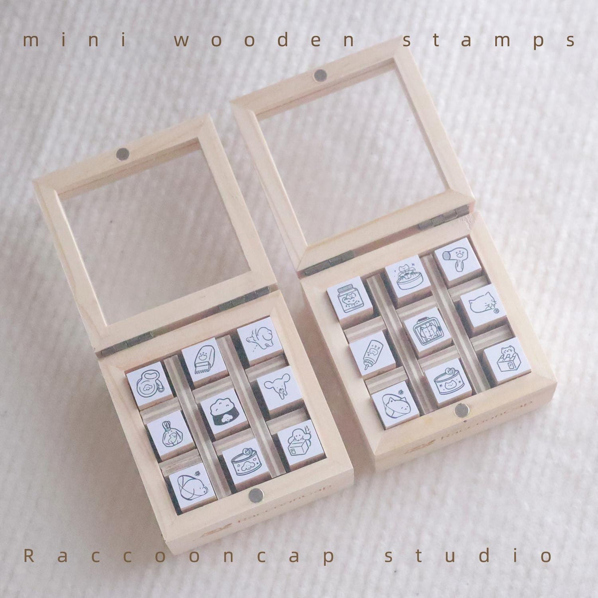Dog Daily Life Stamp Wooden Rubber Stamps Puppy Stamps