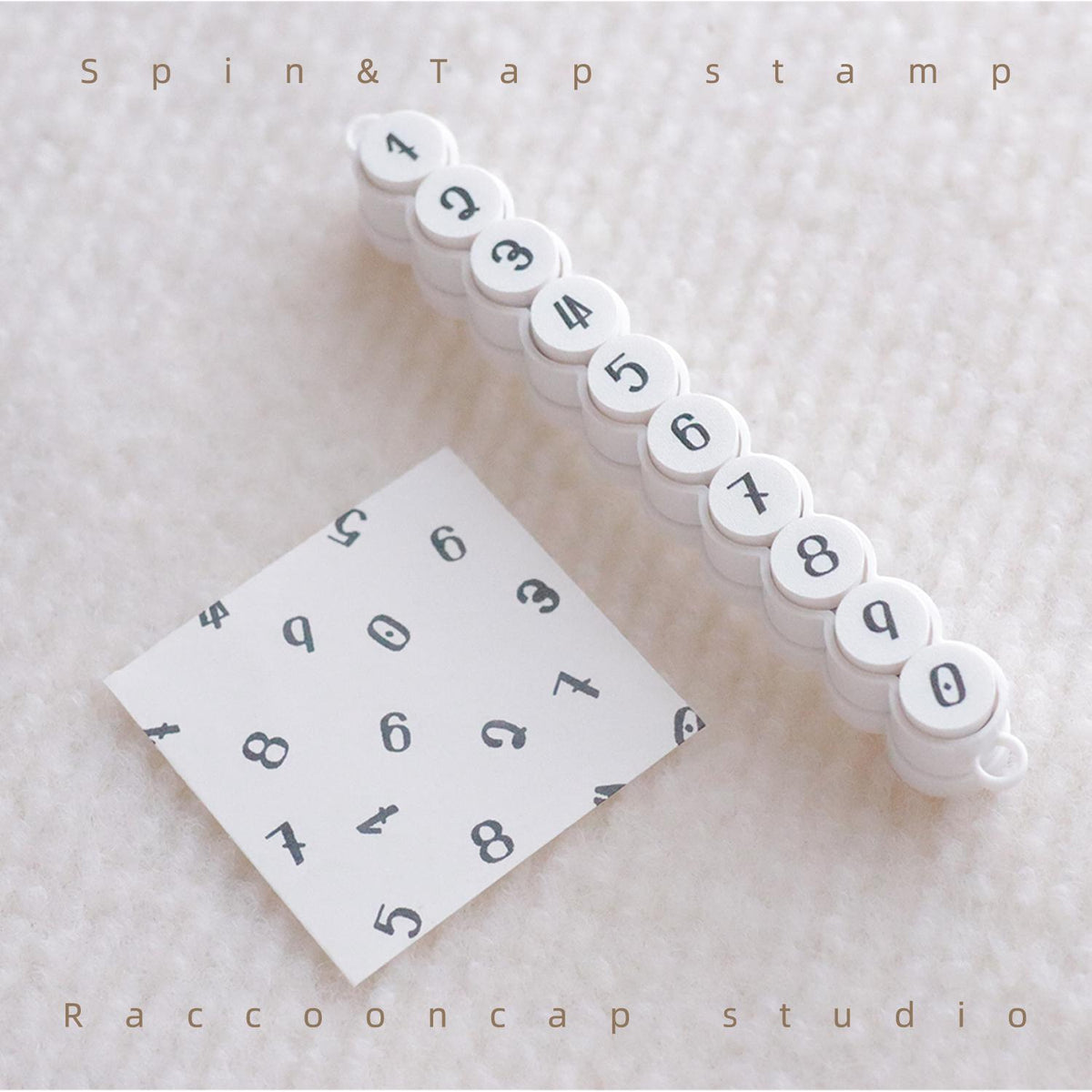 Original SpinTap Mini Stamp 3-in-1 7-in-1 Basic Stamps 10-in-1 Book Strap Stamp
