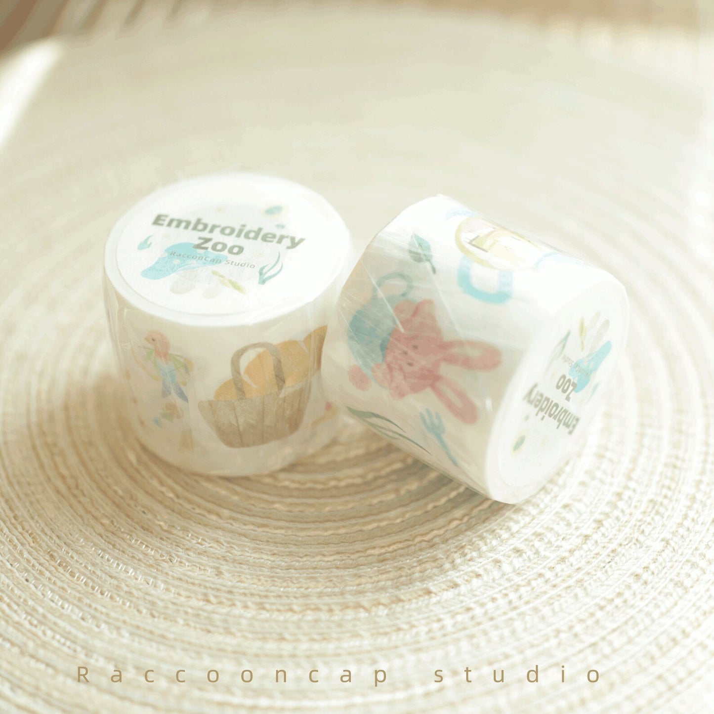 Embroidery Animal Forest Washi Tape